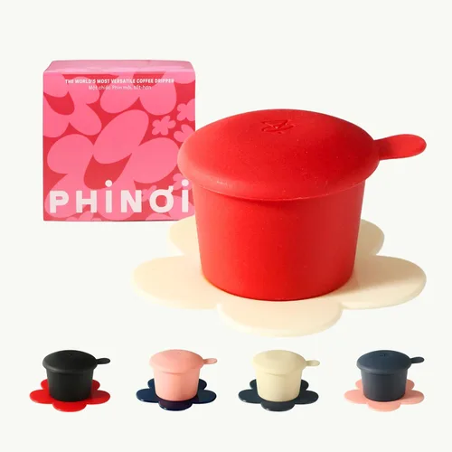 Miniatura 11 de [Regalo] Filtro Phin vietnamita, gotero de café reutilizable de plástico para verter sobre café, filtro de café de una sola taza con diseño
