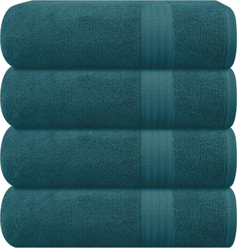Miniatura 103 de GLAMBURG - Juego de 12 toallas faciales ultrasuaves de 13 x 13 pulgadas, 100% algodón, duraderas y altamente absorbentes, ideales para baño, cocina