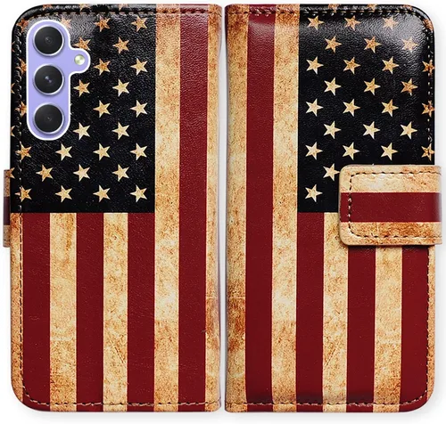 Miniatura 33 de Bcov Funda para Galaxy A54, diseño de pájaro negro y verde con tapa para teléfono con ranura para tarjeta y soporte para Samsung Galaxy A54 5G