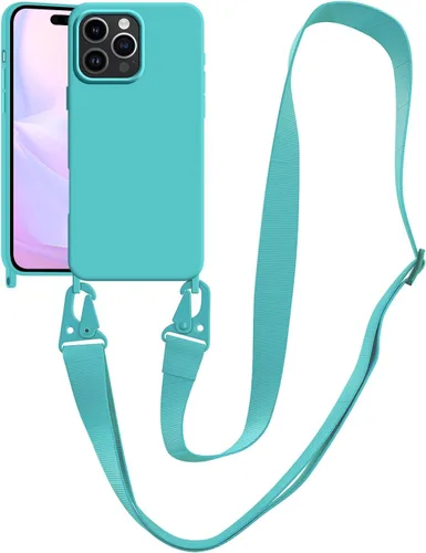 Miniatura 43 de Funda compatible con iPhone 13 con correa, funda cruzada para iPhone con cordón, ajustable, a prueba de golpes, protección contra caídas, funda