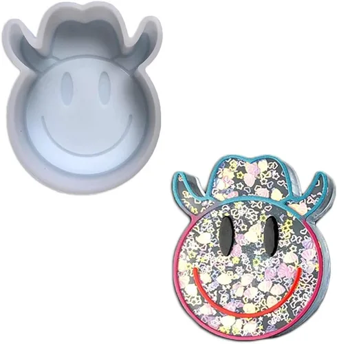 Miniatura 11 de Molde de silicona con forma de insignia de leopardo Mama para hacer jabón con cuentas aromáticas para automóvil, colgante, vela, resina Placa de mamá