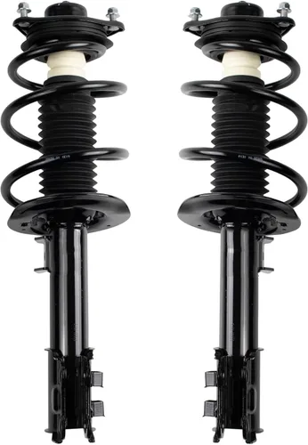 Miniatura 171 de TRQ Conjunto de Amortiguador y Resorte Delantero Cargado con Resorte Helicoidal Pre-ensamblado Compatible con Jeep Cherokee Limited AWD 14-22 Sin
