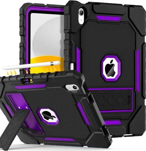 Miniatura 22 de Grifobes Funda para iPad A16 de 11ª Generación de 11 pulgadas 2025 / Funda para iPad de 10ª Generación de 10.9 pulgadas 2022, Funda Resistente