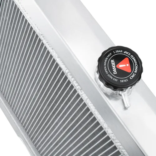 Miniatura 5 de Ventilador de aluminio de la cubierta del radiador de la raza de 4 filas para 1970-1975 Nissan Datsun 240Z 260Z L6