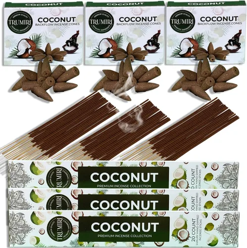 Miniatura 25 de Dragons Blood - Varillas de incienso y conos de reflujo para cascada, 60 varillas + 30 conos, paquete combinado de incienso en cascada Sangre