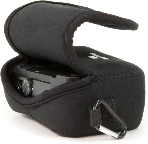 Miniatura 4 de Megagear Canon Powershot Sx730 Hs, Sx720 Hs, Sx710 Hs, G16, G15 Funda de neopreno ultra ligera para cámara, con mosquetón, color negro - MG1245