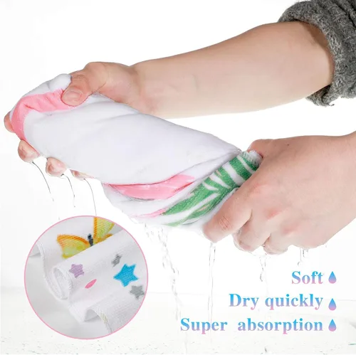 Miniatura 7 de BOAO Toalla de playa de unicornio para niña, toalla de playa personalizada de microfibra de unicornio para niños, 27.5 x 59 pulgadas, toallas