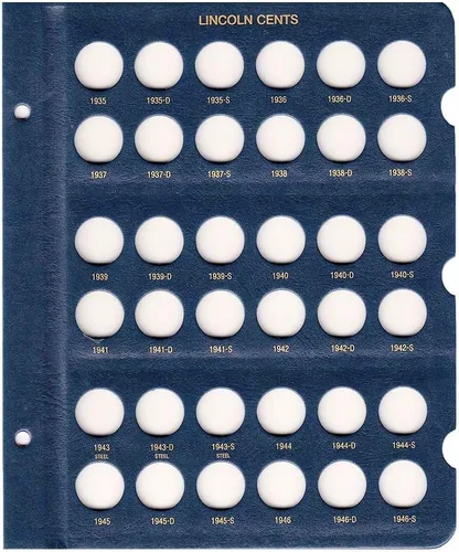 Miniatura 4 de Álbum de Monedas Whitman US Lincoln Cent 1909-1995 #9112