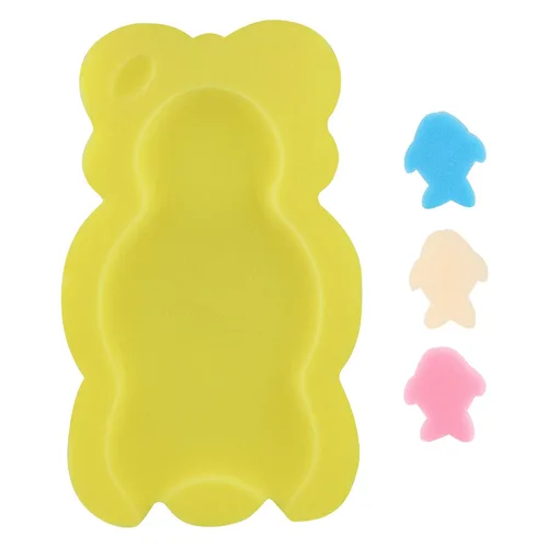 Miniatura 8 de Cojín de Baño para Bebé, Alfombrilla de Baño Infantil, Almohadilla y Esponja para Recién Nacido, Niño Pequeño y Bebé (Estilo Rosa-4)