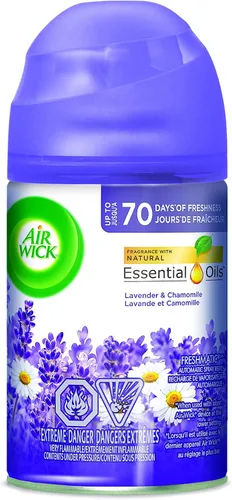 Miniatura 12 de Air Wick - repuestos en espray para ambientador automático, olor a agua fresca, 1 unidad, aceites esenciales, neutraliza malos olores