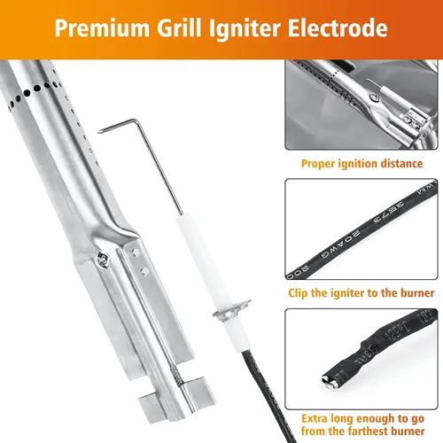 Miniatura 5 de Hisencn Piezas de parrilla para Kitchen Aid 720-0954, 720-0954GA, 720-0733, 720-0733A, 720-0745D, 730-0733, 730-0733A, 730-0954GA, piezas