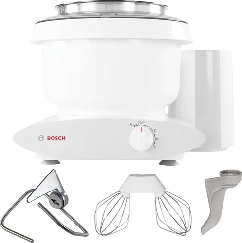 Miniatura 11 de Bosch Universal Plus- Batidora de pie con paquete de accesorios NutriMill Baker's Pack que incluye raspador de tazón, paletas para galletas