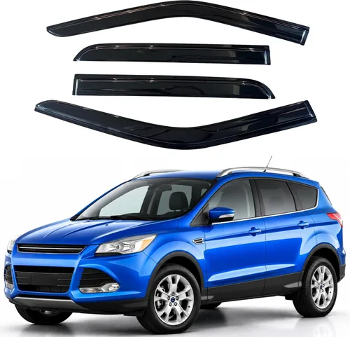Miniatura 64 de Visor para ventana IG para Hyundai Venue 2020-2023, protector contra la lluvia, adhesivo extra duradero, deflector de viento para lado