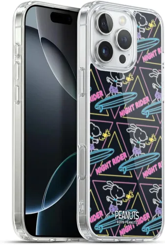 Miniatura 101 de Head Case Designs Peanuts Tropical Surf Snoopy Aloha Disco Gel Funda con licencia oficial [protección de grado militar] compatible con Apple iPhone