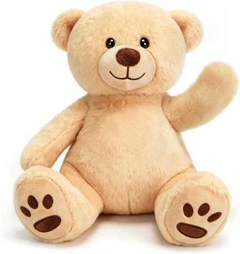 LotFancy Oso de Peluche Animal de Peluche, Oso de Peluche Marrón de 10 Pulgadas Juguete de Peluche, Regalos de Peluche Suave para Niños Bebés y