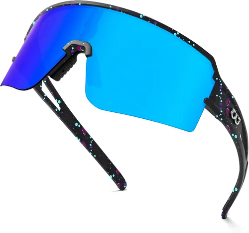 Miniatura 7 de FMY Gafas de sol polarizadas para ciclismo, lentes deportivos con protección UV400, para béisbol, correr, pescar, para hombres, mujeres y jóvenes