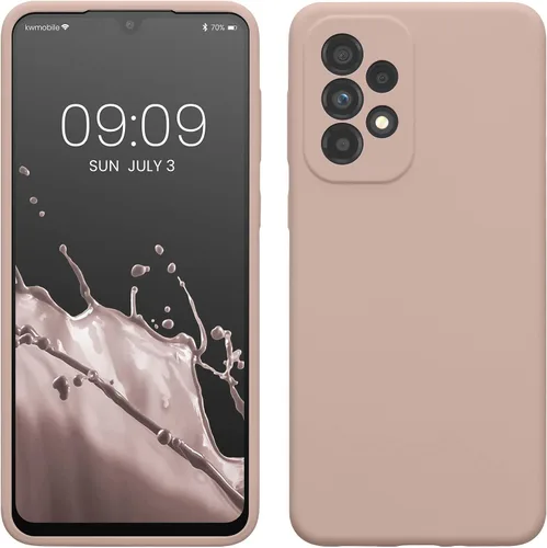 Miniatura 105 de kwmobile Funda Compatible con Samsung Galaxy A14 5G - Funda de teléfono de TPU y silicona con acabado suave - Verde Lima