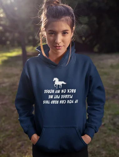 Miniatura 2 de Tstars Horse Gifts for Women Teen Girls Equestrian Horses Sayings Funny Hoodies