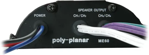 Miniatura 2 de Poly-Planar ME-60 Amplificador de 4 canales - 120 vatios