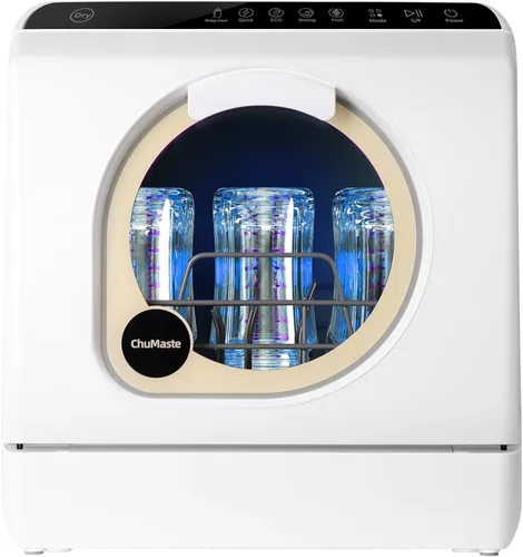 Miniatura 9 de Lavavajillas. Lavavajillas de encimera con tanque portátil con dos métodos de suministro de agua, adecuado para apartamentos y casas rodantes.
