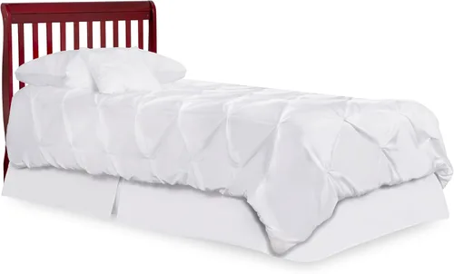 Miniatura 4 de Dream On Me Mini riel para cuna en cerezo, convierte mini cunas en camas de tamaño individual, construcción de madera maciza
