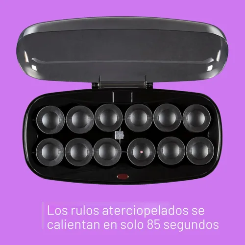 Miniatura 3 de Conair - Rulos calientes para cabello largo, mediano y corto, 12 rulos calientes Jumbo de 1 ½" con clips, rizadores para mujeres, volumen y rizos