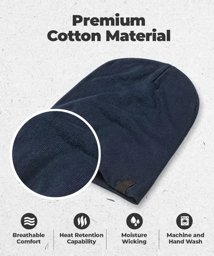 Miniatura 2 de Gorro cálido y holgado Gorro diario deliciosamente suave en cuchillo fino
