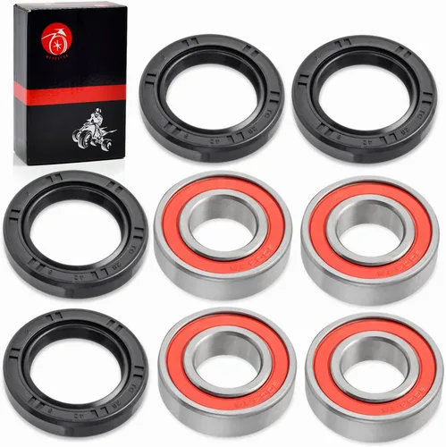 Miniatura 3 de Kit de rodamientos y sellos de rueda delantera para HONDA Recon 250 TRX250TE TRX250TM 1997-2018 TRX200D 1990-1997 TRX350TE TRX350TM 2000-2006