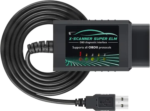 Miniatura 8 de Obd2 Bluetooth ELM327 v1.4 Escáner con chip original PIC18F25K80, lector de código de automóvil compatible con vehículos de 1996+, funciona