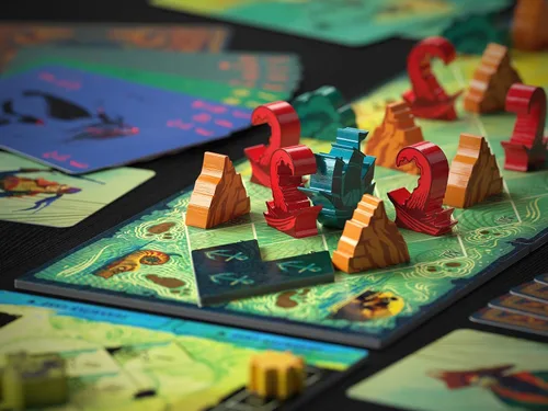 Miniatura 5 de ALLPLAY Sail Cooperative Strategy - Juego de mesa para 2 jugadores para adultos y familia, juego de cartas único para tomar trucos, límites