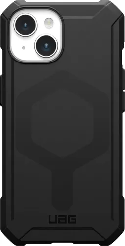 Miniatura 7 de URBAN ARMOR GEAR UAG Funda compatible con iPhone 15 de 6.1 pulgadas, Essential Armor negro, imán integrado compatible con carga MagSafe, funda