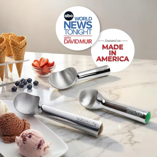 Miniatura 3 de Cuchara para helado Zeroll original, Marrón