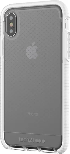 Miniatura 7 de Tech21 Evo Check - Funda delgada para iPhone X/XS, color blanco transparente, protección inalámbrica y resistente