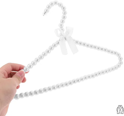 Miniatura 7 de Alipis Perchas de bebé para armario, 2 piezas, ganchos acolchados para niños y niñas, suaves