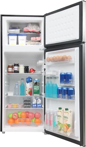 Miniatura 2 de Frigidaire, refrigerador de 2 puertas tamaño apartamento con congelador, 7.5 pies cúbicos, estantes ajustables a prueba de derrames, compartimentos