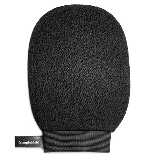 SimpleField Mitón exfoliante coreano para eliminar la piel muerta. Guante exfoliante Kessa profundo 100% viscosa para exfoliación corporal,