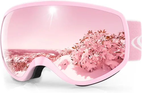 Miniatura 6 de findway Gafas de esquí para niños, gafas de snowboard para niños y niñas de 3 a 12 años