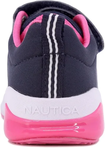 Miniatura 5 de Nautica Tenis deportivos con luz intermitente para niños con una correa, a la moda y divertida para niños y niñas, disponibles en tallas para niños
