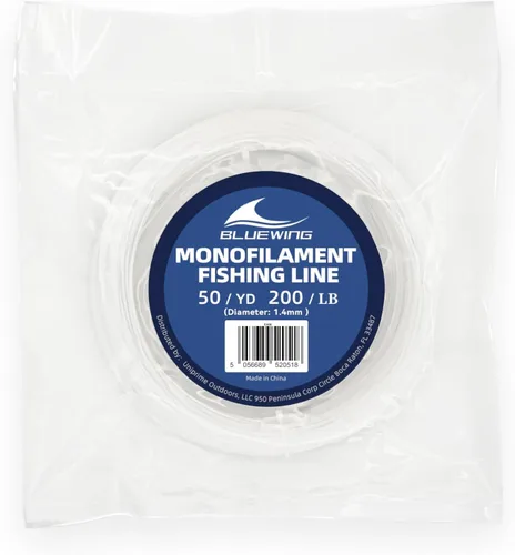 Miniatura 35 de BLUEWING Sedal de pesca monofilamento 6,8,10,12,15,20,25,30,40,50,60,80,100,130,250,300,400 libras, 50,100,500,1000,3000 yardas, hilo de pescar mono