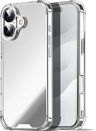 Miniatura 253 de AICase Funda protectora para iPhone 16 compatible con iPhone 16, delgada, ligera, transparente [no amarillenta] Diseño vibrante