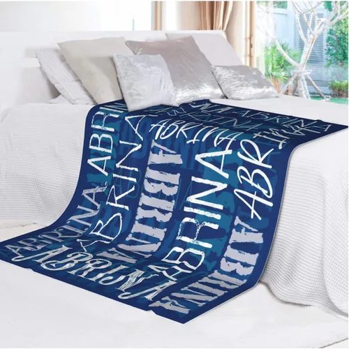 Miniatura 4 de Manta personalizada con nombre para bebé, mantas de bebé suaves y personalizadas para niños, mantas personalizadas con nombre para niños, adultos