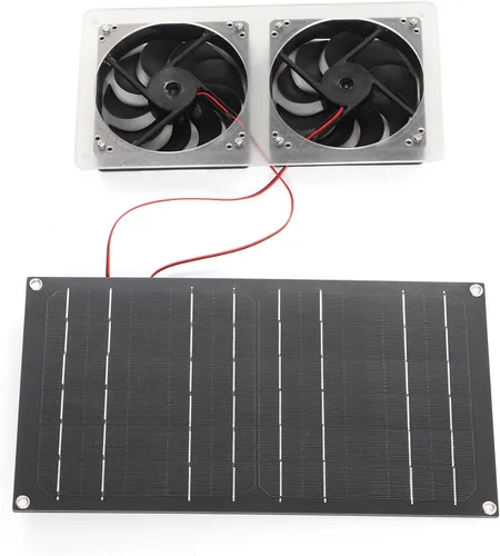 Miniatura 9 de Ventilador del generador solar, extractor de aire accionado solar compacto de 5 V para RV