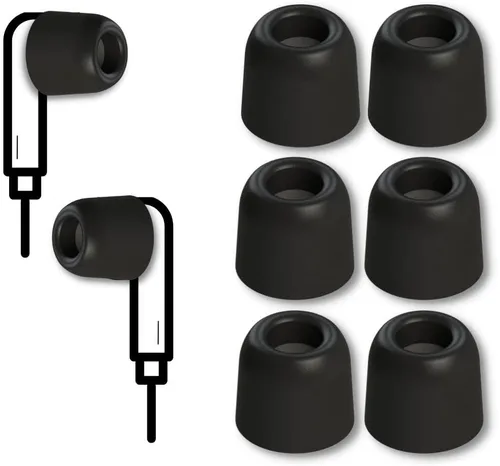 Miniatura 8 de Comply Foam SmartCore Series Round 2.0 - Almohadillas para los oídos para dispositivos con cable e IEMs Máxima comodidad Ajuste inquebrantable
