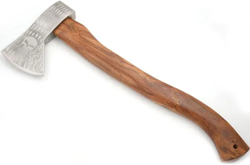 Miniatura 8 de Medieval Warrior Hacha Tomahawk Viking Tomahawk hecha a mano forjada a mano personalizada-hacha de caza-hacha de camping. (diseño)