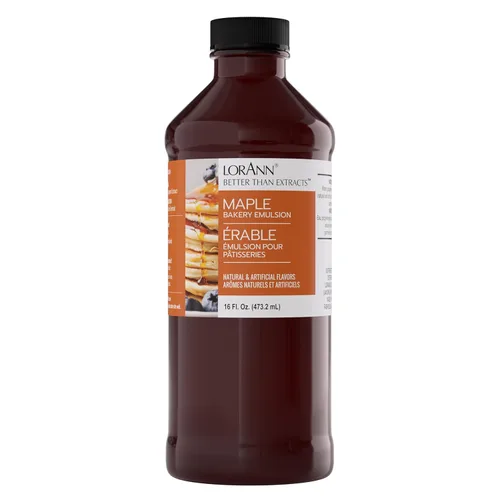 Miniatura 76 de LorAnn Emulsión de frambuesa para panadería, botella de 16 onzas.