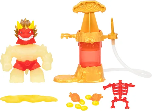 Miniatura 10 de Heroes of Goo Jit Zu Marvel Hero Creator Spider-Man con 3 rellenos únicos de Goo, mezcla, rellena y crea tu propia figura de acción elástica