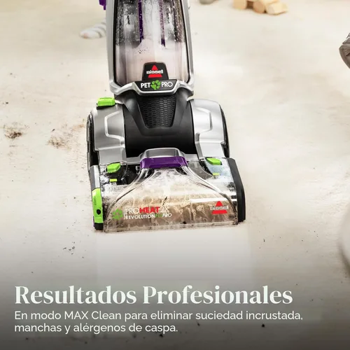 Miniatura 5 de BISSELL ProHeat 2X Revolution Pet Pro Plus, 3588F, limpiador profundo vertical, tiempo de secado de 30 minutos, Cepillo Dual Dirt Lifter, accesorio