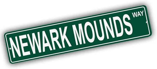 Miniatura 37 de Ohio Mountains Pick Your Mountain Compatible/repuesto para Acme Hill United States Mountain aluminio metal metal metal estilo letrero de calle