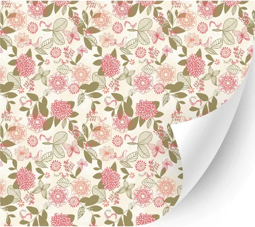 Miniatura 21 de HTV4U Vinilo de transferencia de calor con estampado floral (flor de acacia, 13.5 x 12 pulgadas), vinilo impreso para planchar, papel de prensa