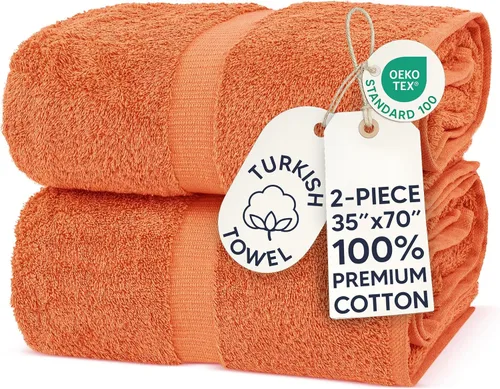 Miniatura 71 de Chakir Turkish Linens - Toallas turcas de 100% algodón, suaves y absorbentes (4 paños, color gris)